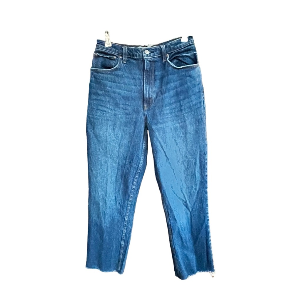 Abercrombie & Fitch Curve Love 90s Straight Leg Ultra High Rise Jeans Size 30